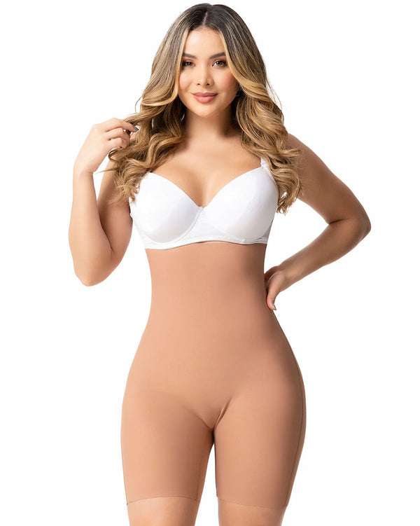 Fajas Sonryse High Waisted Butt Lifter Tummy Control Girdle Short