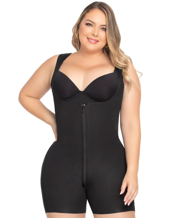 Fajas Uplady Tummy Control Seamless Shapewear Bodysuit Short Faja Stage 1