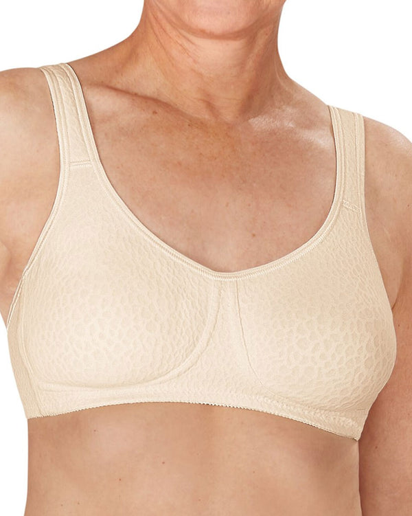 Amoena Mona Wire-Free Bra - Off-White