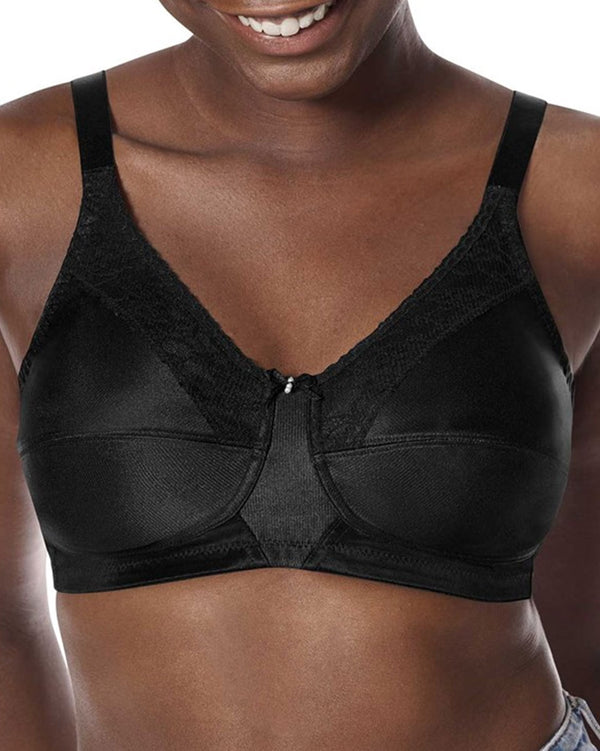 Amoena Nancy Wire-Free Bra - Black