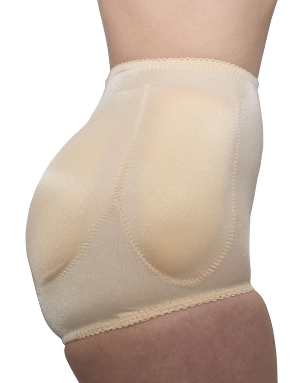 Rago 4-Sided Padded Panty Brief Light Shaping/Removable Pads