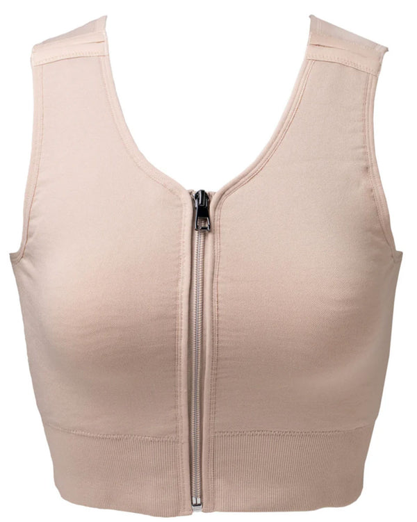 Wear Ease Karena Textured Gradient Compression Bra May Eliminate the Need to Buy Chip Pads