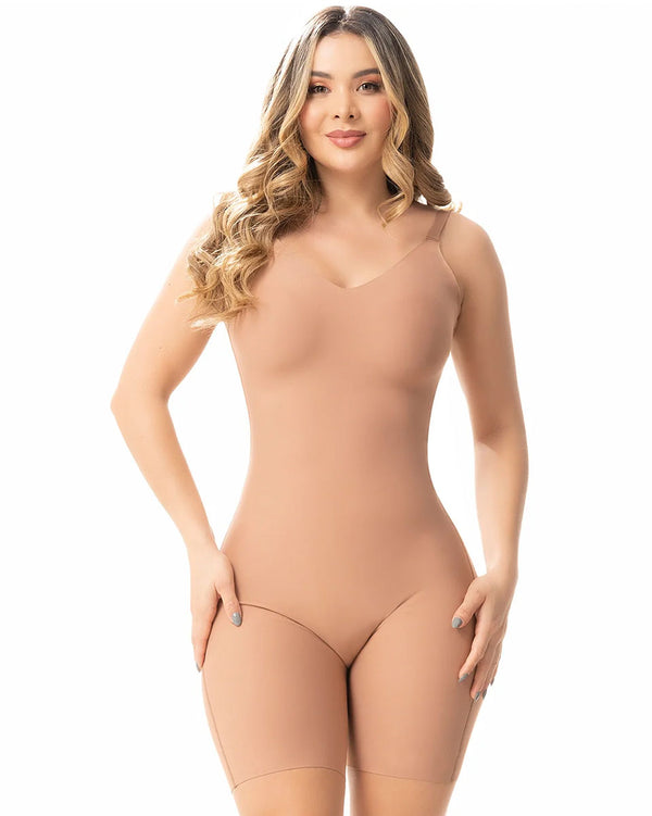 Fajas Sonryse Butt Lifter Seamless Jumpsuit Tummy Control Shapewear