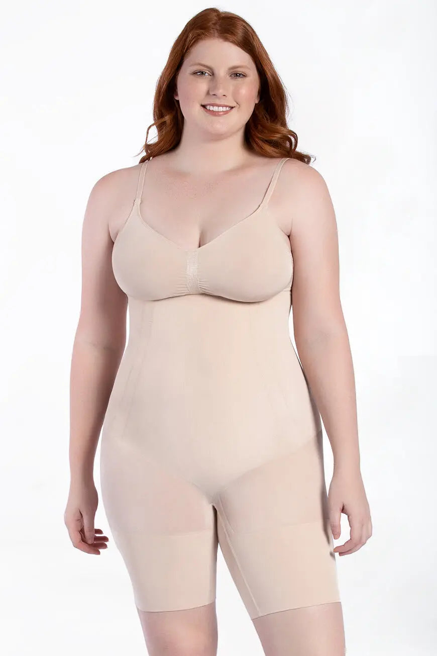 Curveez Full Body Shaper Comfort Evolution with Built-In Bra