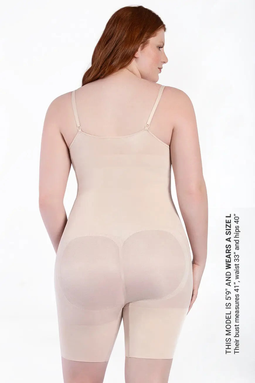 Curveez Full Body Shaper Comfort Evolution with Built-In Bra