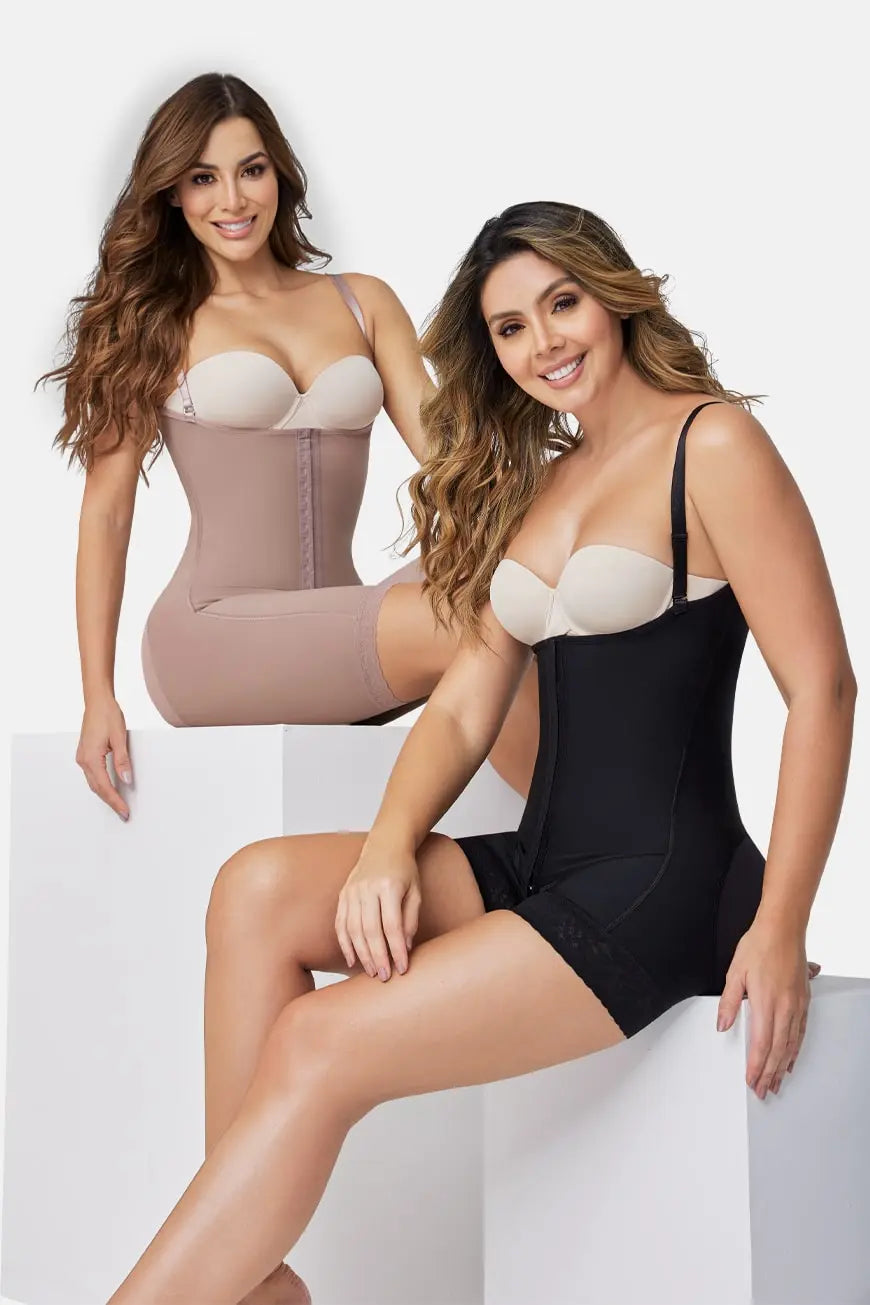 Curveez Post-Surgical Full Body Shaper Shorts