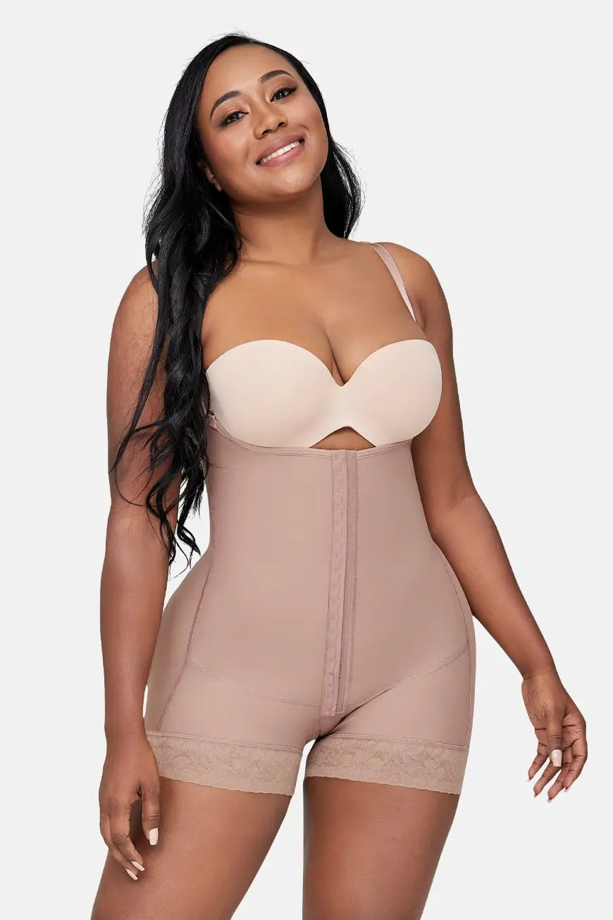 Curveez Post-Surgical Full Body Shaper Shorts