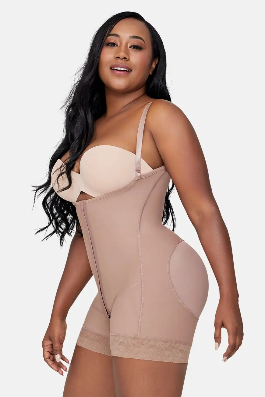 Curveez Post-Surgical Full Body Shaper Shorts