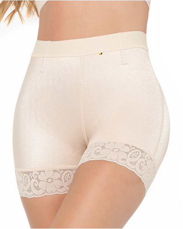 MariaE Fajas Colombianas High Waisted Butt Lifting Shapewear Shorts