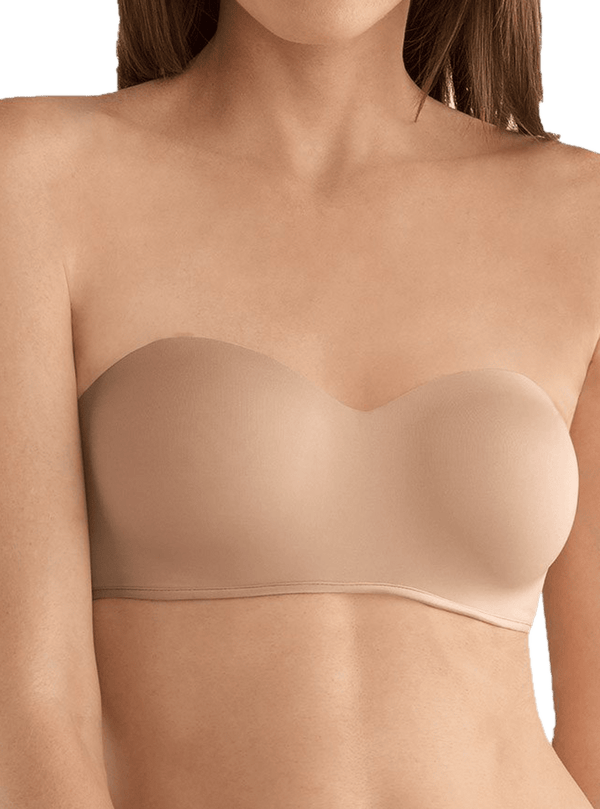 Amoena Barbara Strapless Underwired Bra - Nude