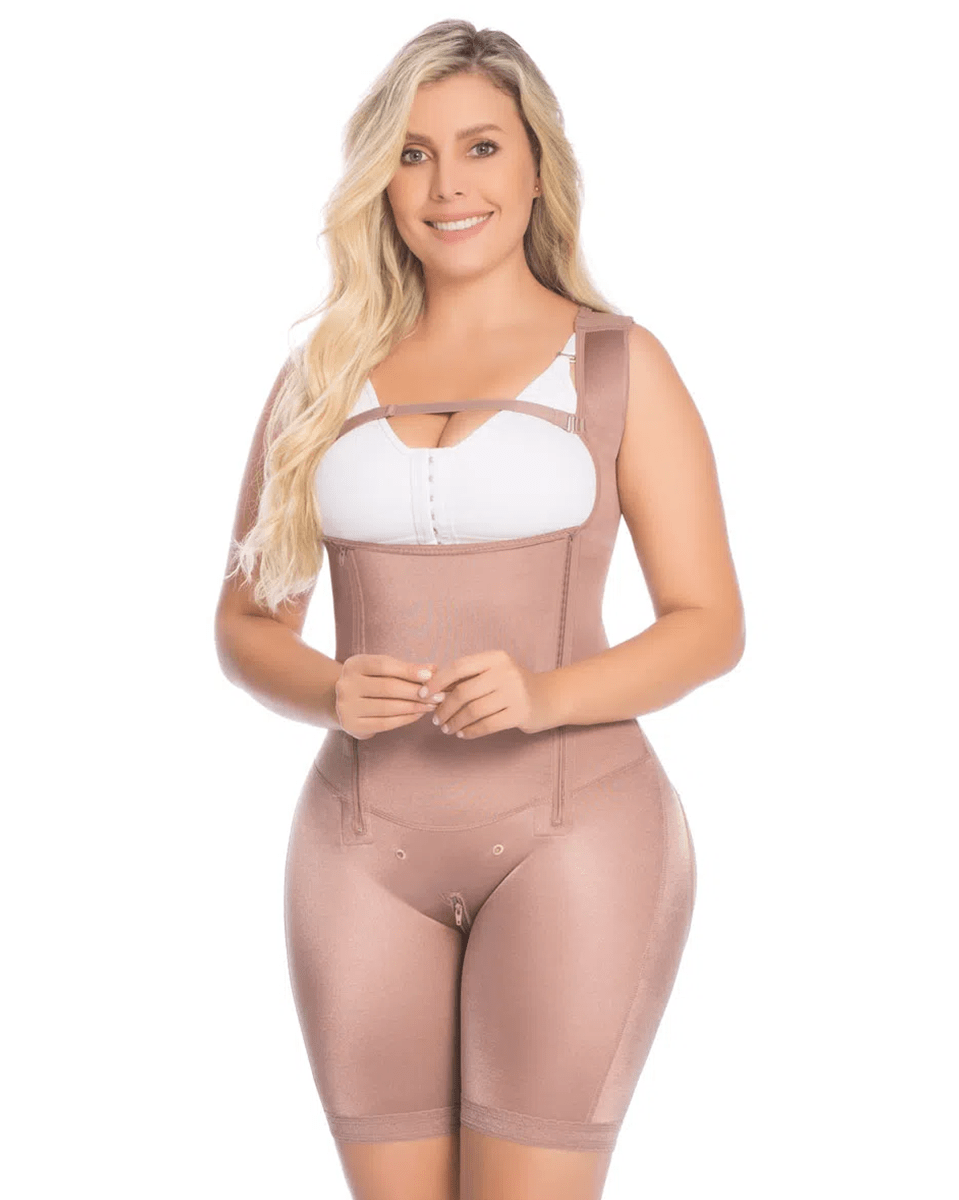 Delie Fajas FIT 360 High Back Coverage and Mid-Thigh. Zipper Both Side –