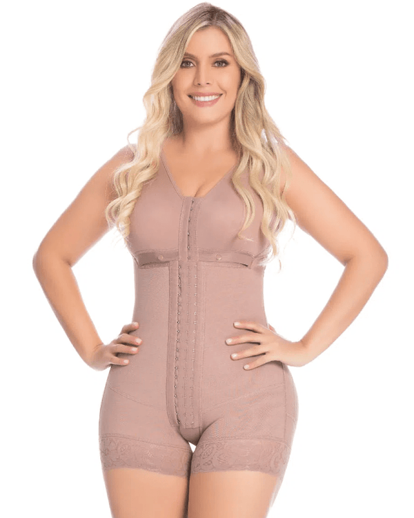 Delie Fajas High Compression Girdle Hip Hugger With Bra