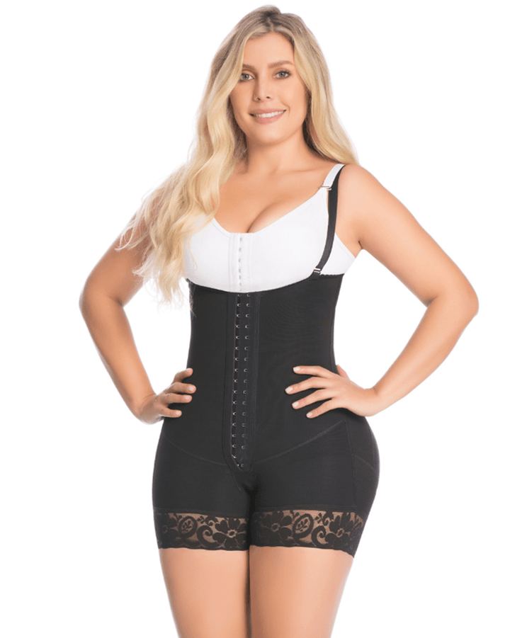 Delie Fajas High Compression - Ultra Enhancement Strapless Girdle Hip Hugger