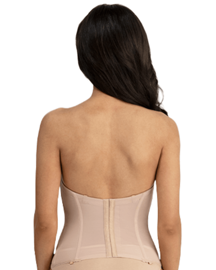 Dominique Brianna Low Back Strapless Longline Bra