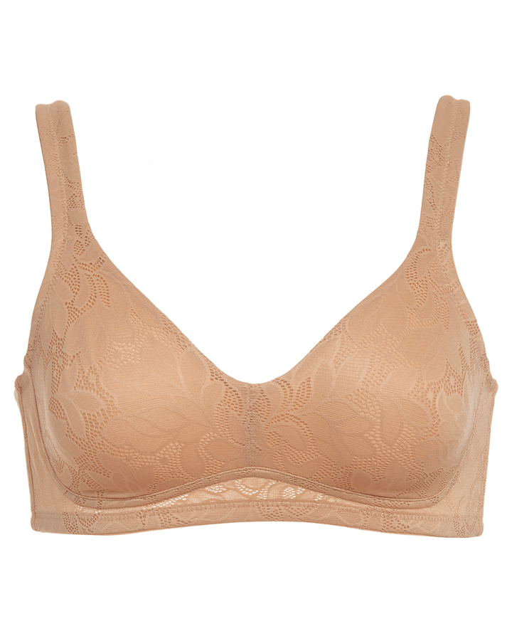 Dominique Jolie Jacquard Wire Free Soft Cup Bra