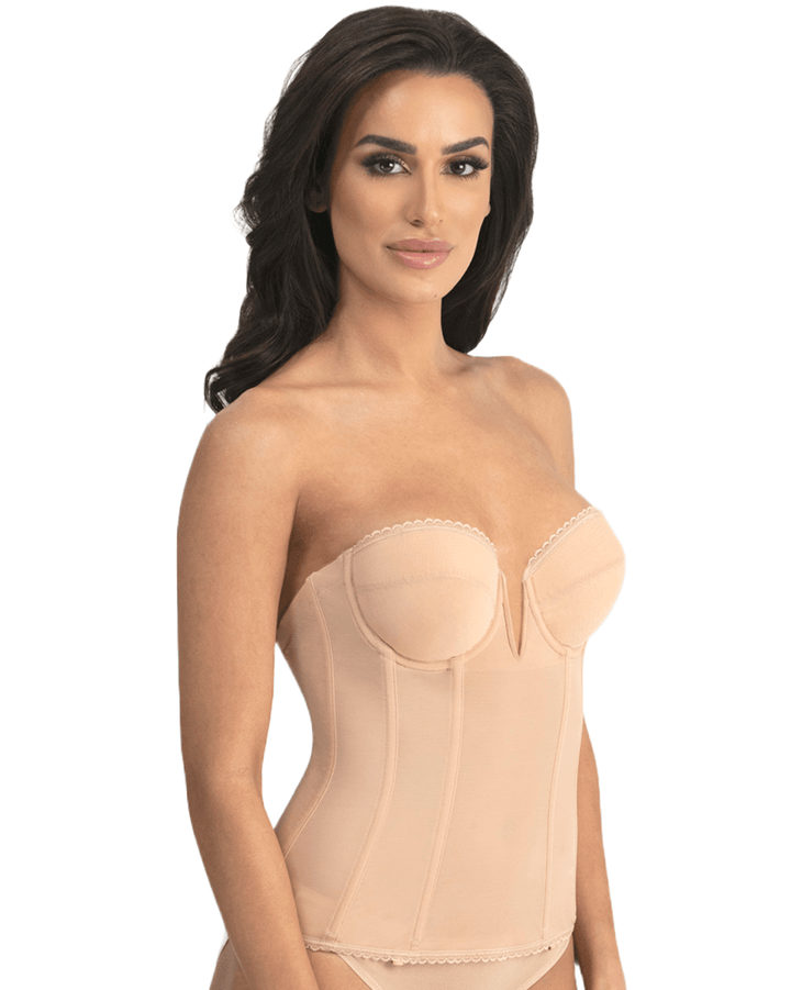 Dominique Vivienne V Wire Longline Strapless Bra