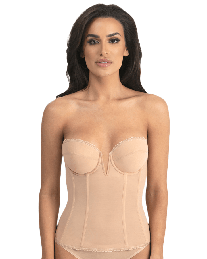 Dominique Vivienne V Wire Longline Strapless Bra