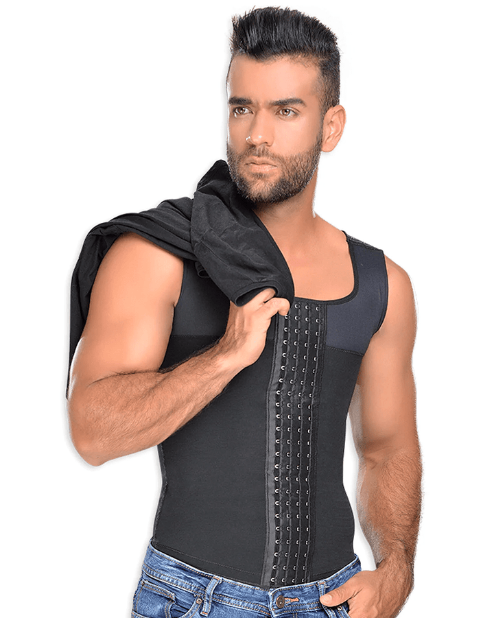 Fajas M & D Lipo Waist Vest with Foam Side Pads