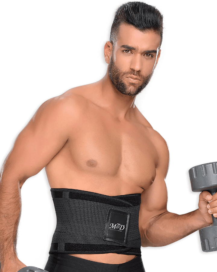 Fajas M&D Waist Trainer Belt Neoprene Sweat Wrap