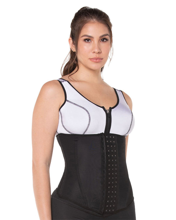 Fajas M&D Waist Cincher with 4 Hook-and-Eye Closure