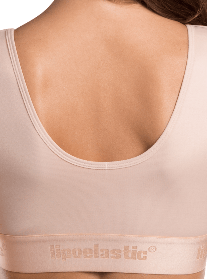 Final Sale Clearance Lipoelastic PI Ideal Variant -  Post-Op Bra  - Front Adjustable Fastening And Elastic Seamless Cups