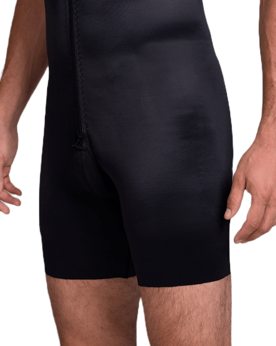 Macom Men's Full-Body Compression Garment (Black)