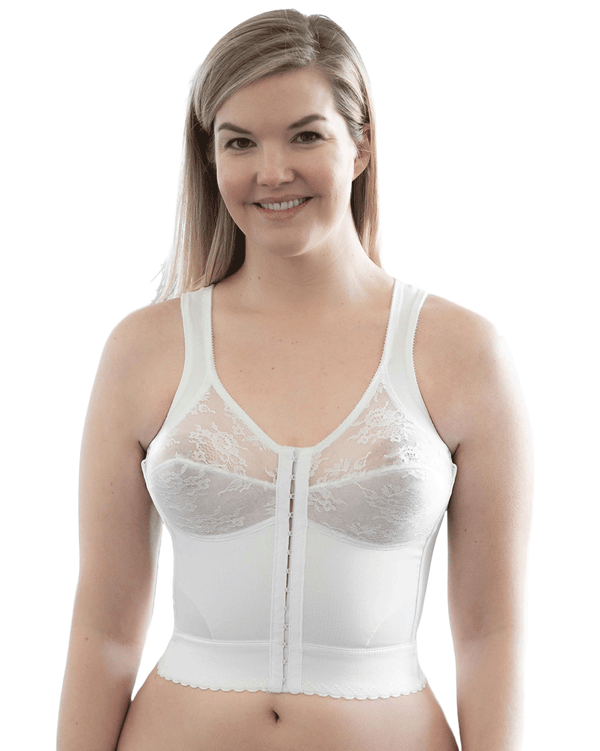 Final Sale Clearance Rago Front Closure Back Support Long Line Bra