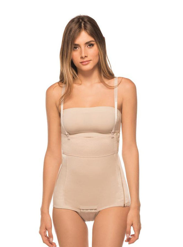 Final Sale Clearance Annette Tummy Tuck Shaper Compression Garment - Beige / XS