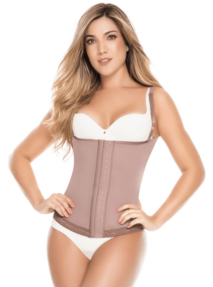 Delie by Fajas D'Prada Abdominal Girdle With Front Suspenders