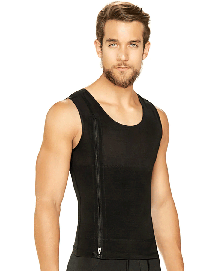 Diane & Geordi Men's Compression Undershirt Back Support