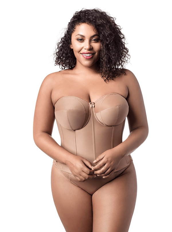 Elila Smooth Strapless Longline