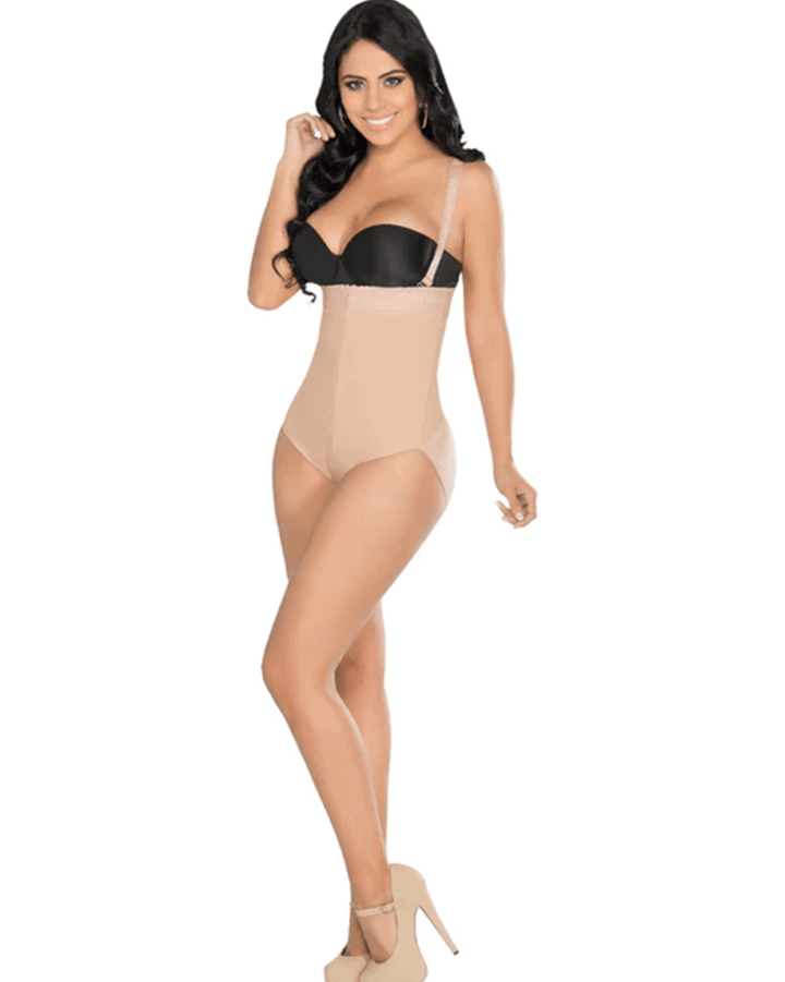 Equilibrium Firm Compression Strapless Girdle - Panty Style Bodysuit