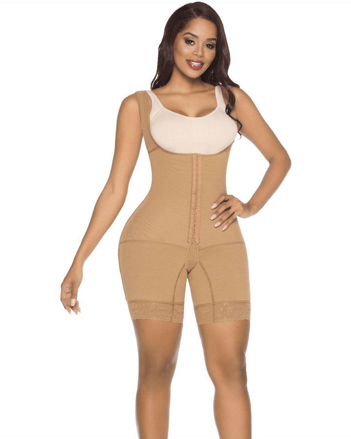 Equilibrium Post Op Shapewear Wide Strap Bodysuit