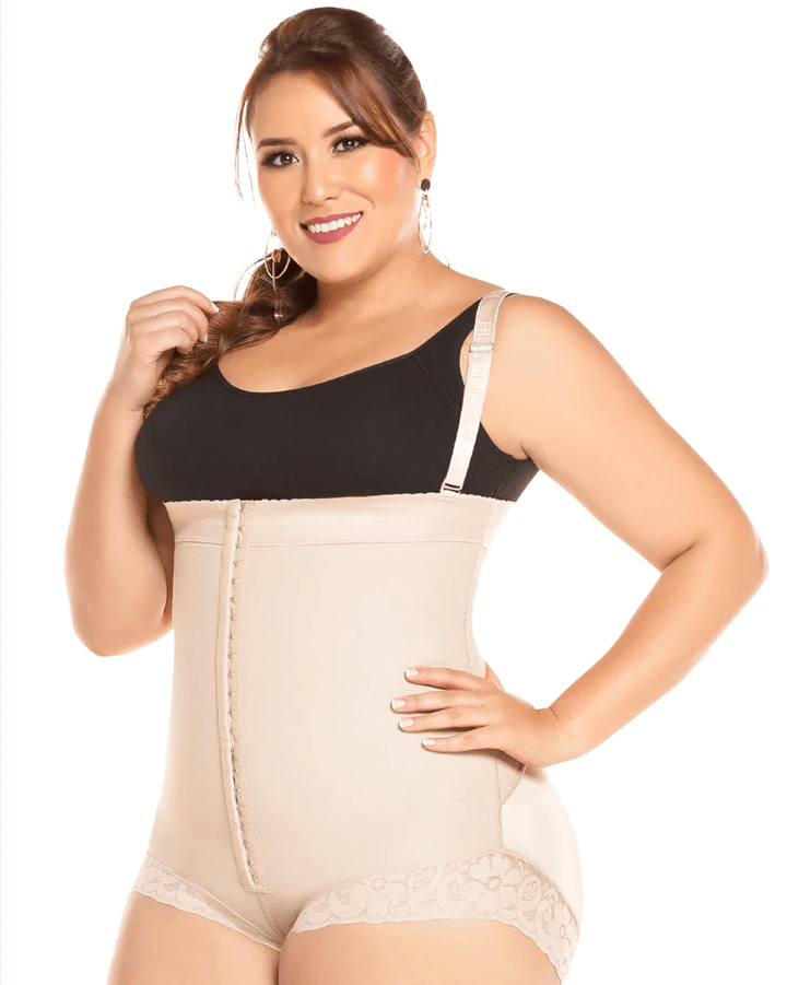 Equilibrium Powerflex Strapless BoyShort Firm Girdle