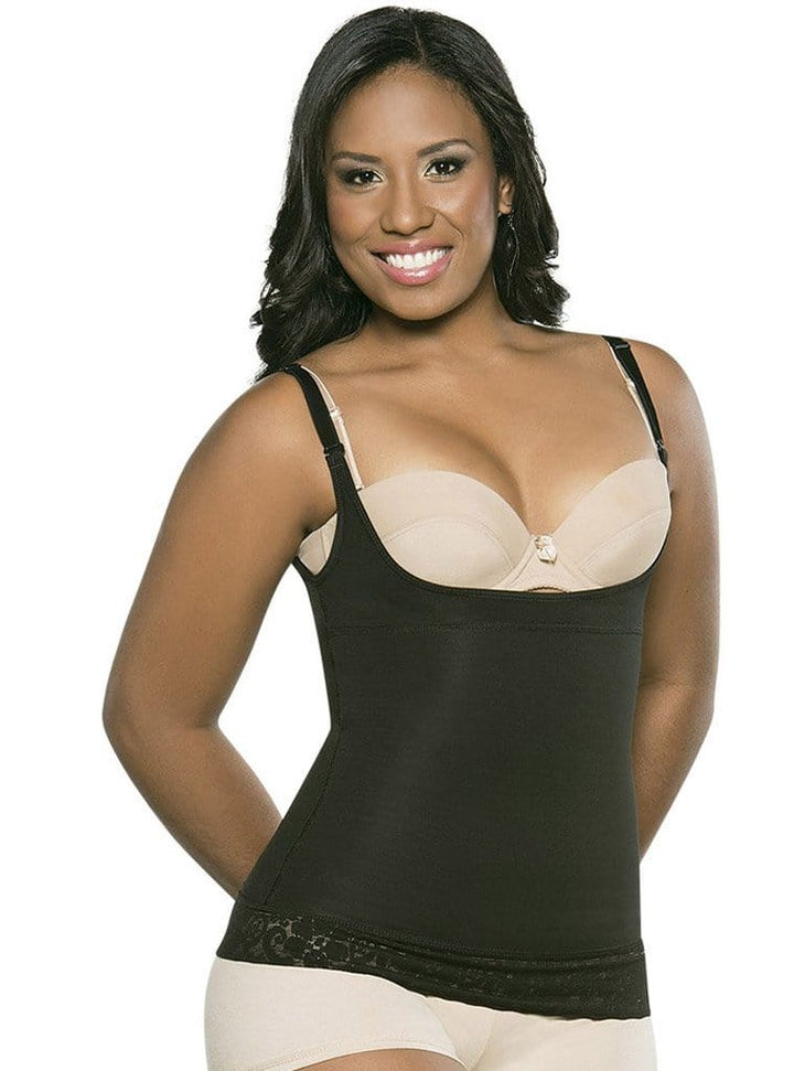 Equilibrium Shapewear Girdle Open-Bust Camisole