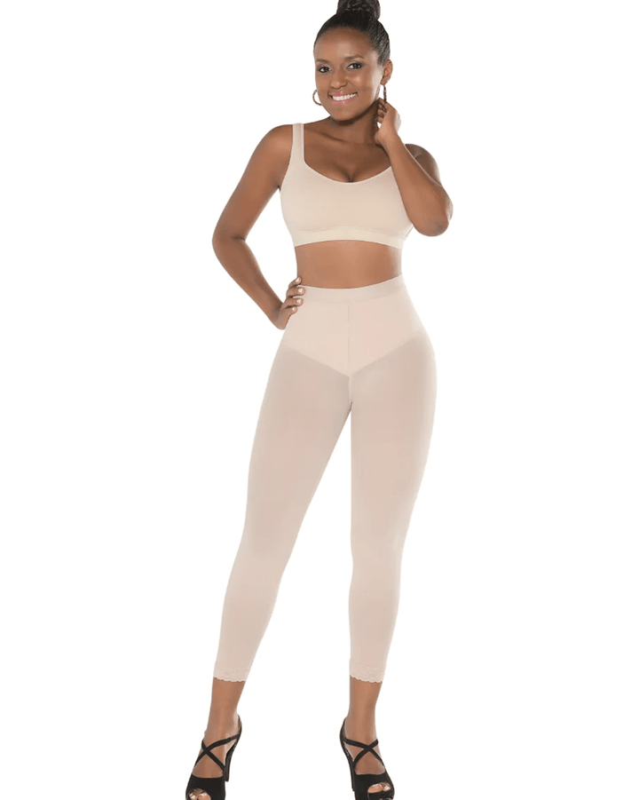 Equilibrium Slim Shapewear Girdle Powernet Long Leg Pants