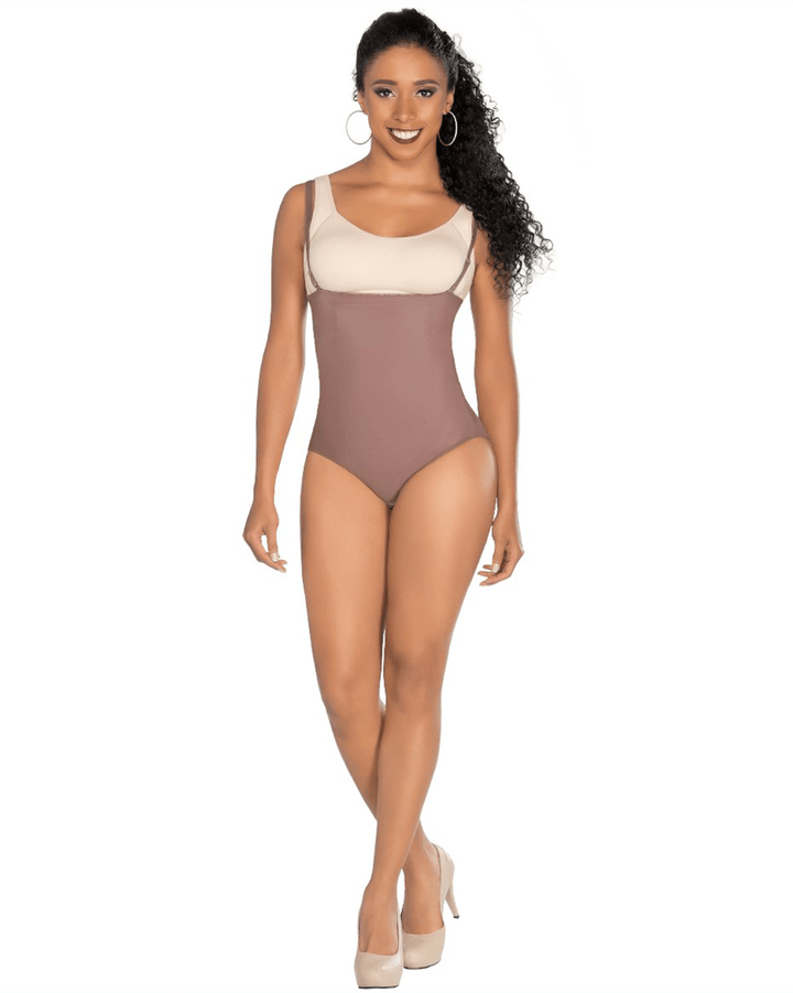 Equilibrium Soft And Smooth Shapewear Straight Back Bodysuit