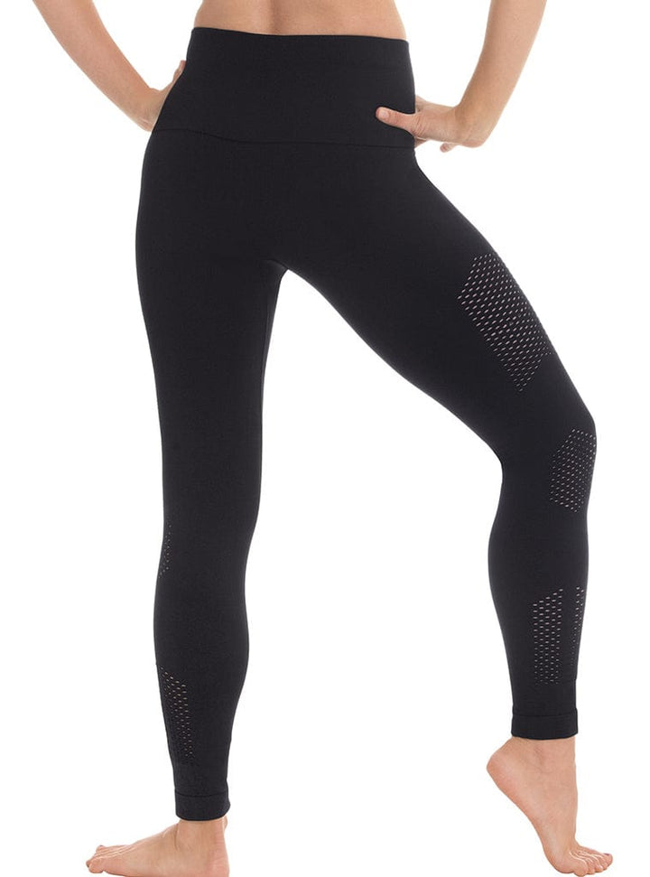 Euroskins Womens Macro Mesh Contour Leggings