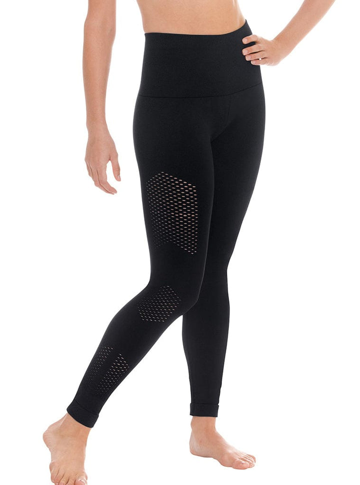 Euroskins Womens Macro Mesh Contour Leggings