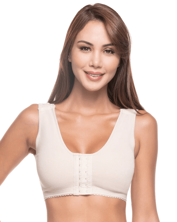 Fajas Sonryse Front Closure Postsurgical Bra