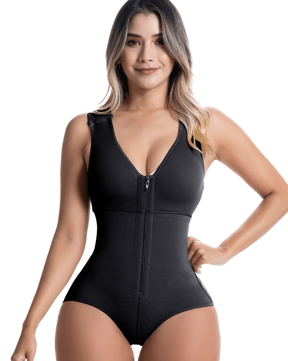 SONRYSE 085 Post Surgery Bodysuit Shapewear with Built-in Bra