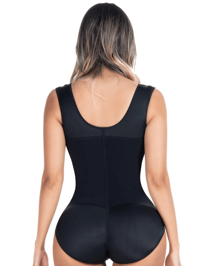 Fajas Sonryse Postpartum Panty Shapewear Bodysuit with Built-in Bra