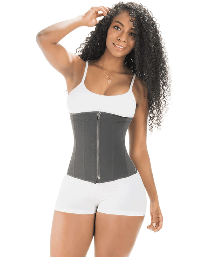 Fajas Sonryse Tummy Control Waist Cincher Open Bust Girdle Daily Use Garment Powernet