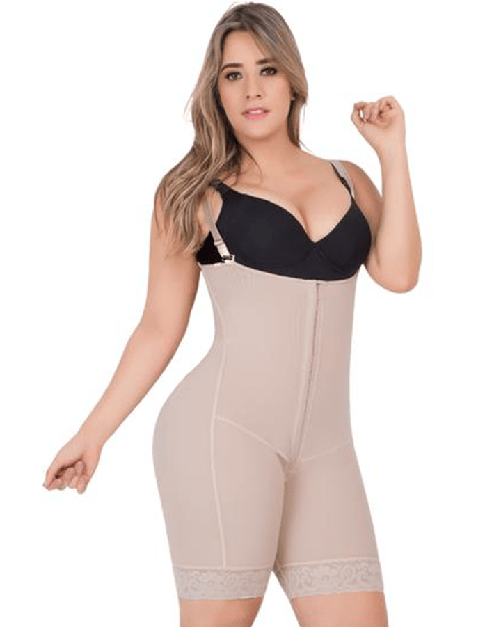 Fajas Uplady Butt Lifter Tummy Control Shapewear Shorts Bodysuit