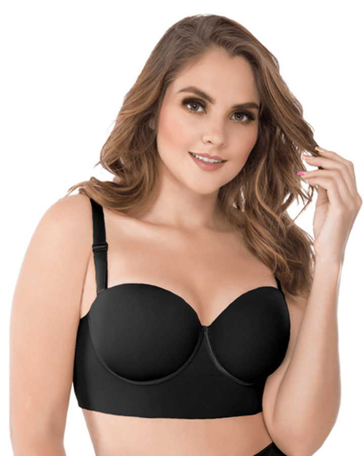 Fajas Uplady Firm Control Strapless Bra for Women