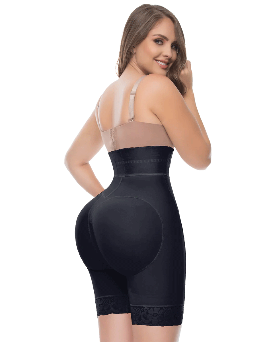 Lowla Shapewear Butt lifting Jean Shorts with Tummy Control