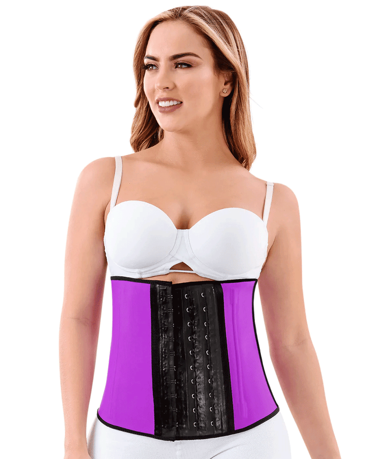 Laty Rose Latex Waist Trainer Cincher 3 Rows Of Hooks