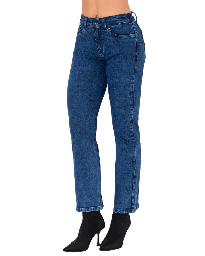 Lowla Bum Lift Mom Straight Colombian Jeans for Women