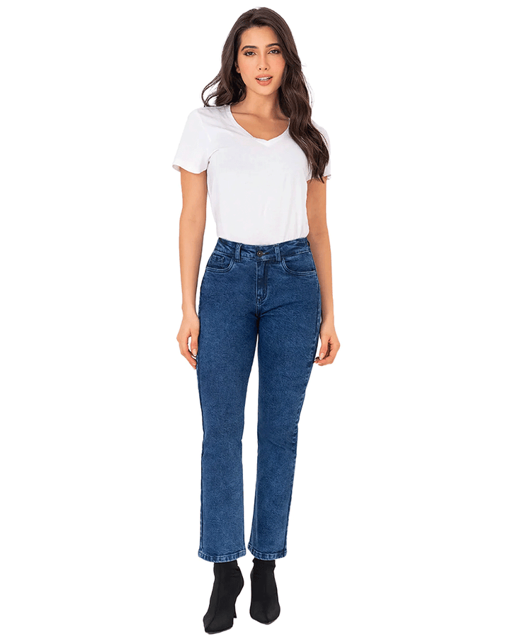 Lowla Bum Lift Mom Straight Colombian Jeans for Women