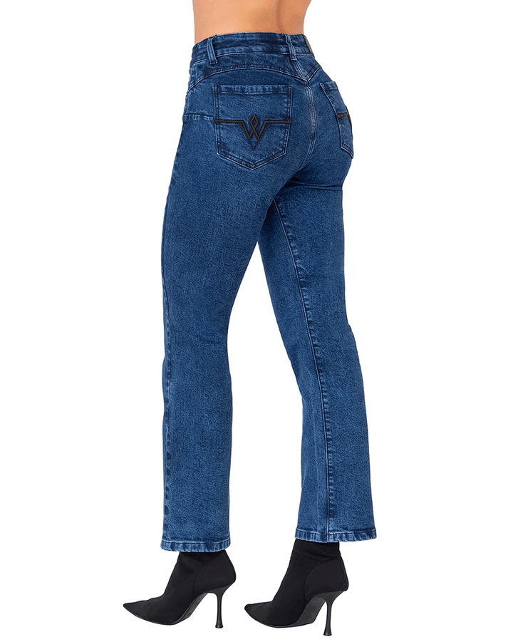 Lowla Bum Lift Mom Straight Colombian Jeans for Women